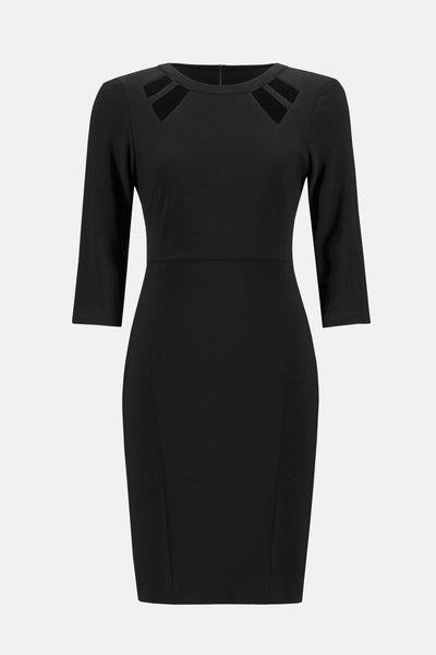Cutout Neckline Sheath Dress. Style JR233040