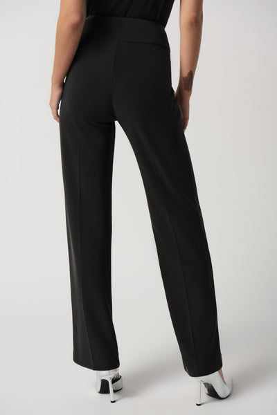Wide Leg Silky Knit Pant in Green or Brown. Style JR233277