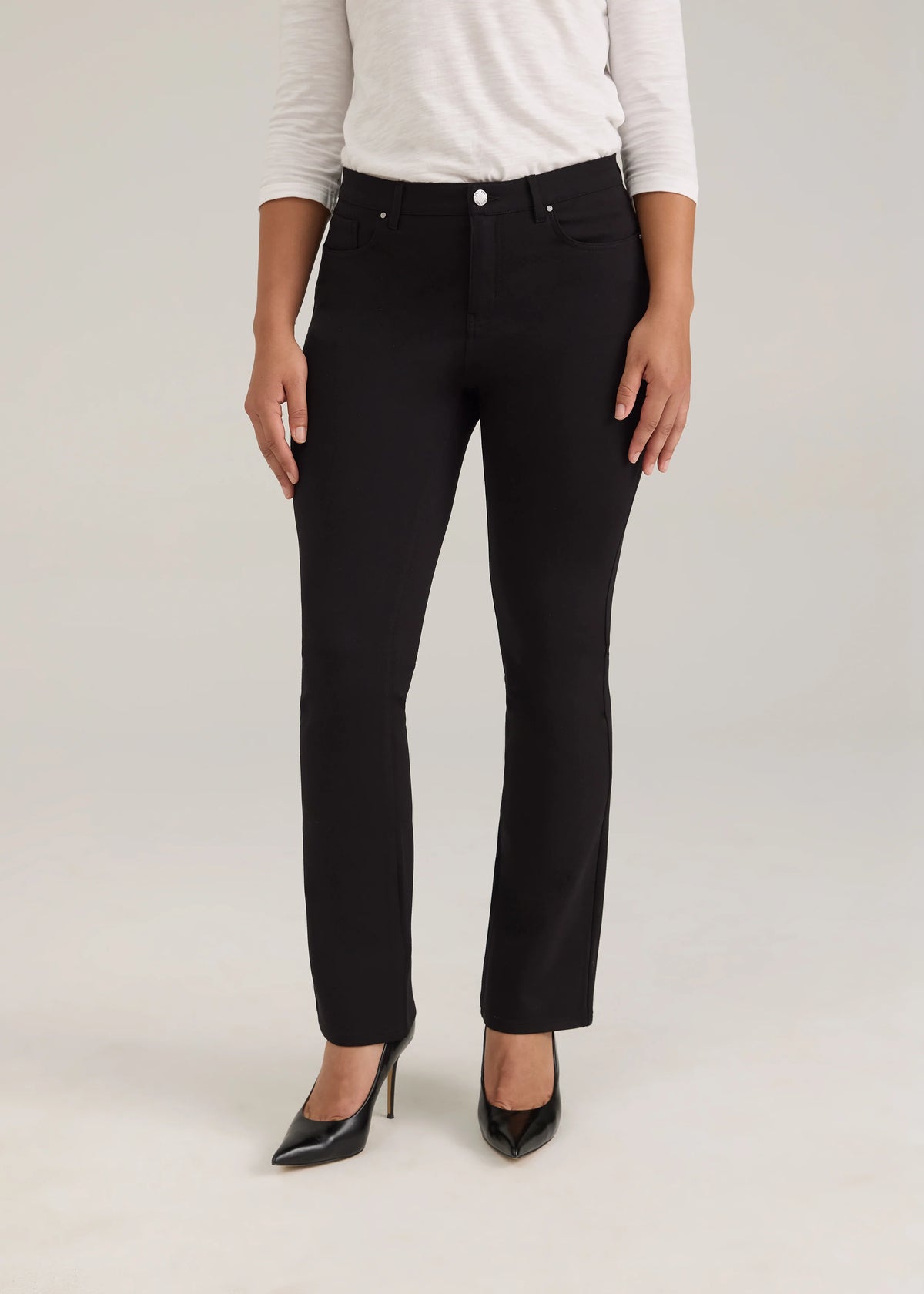 Petite Ponte Olivia Bootleg Pant. Style FD4409396
