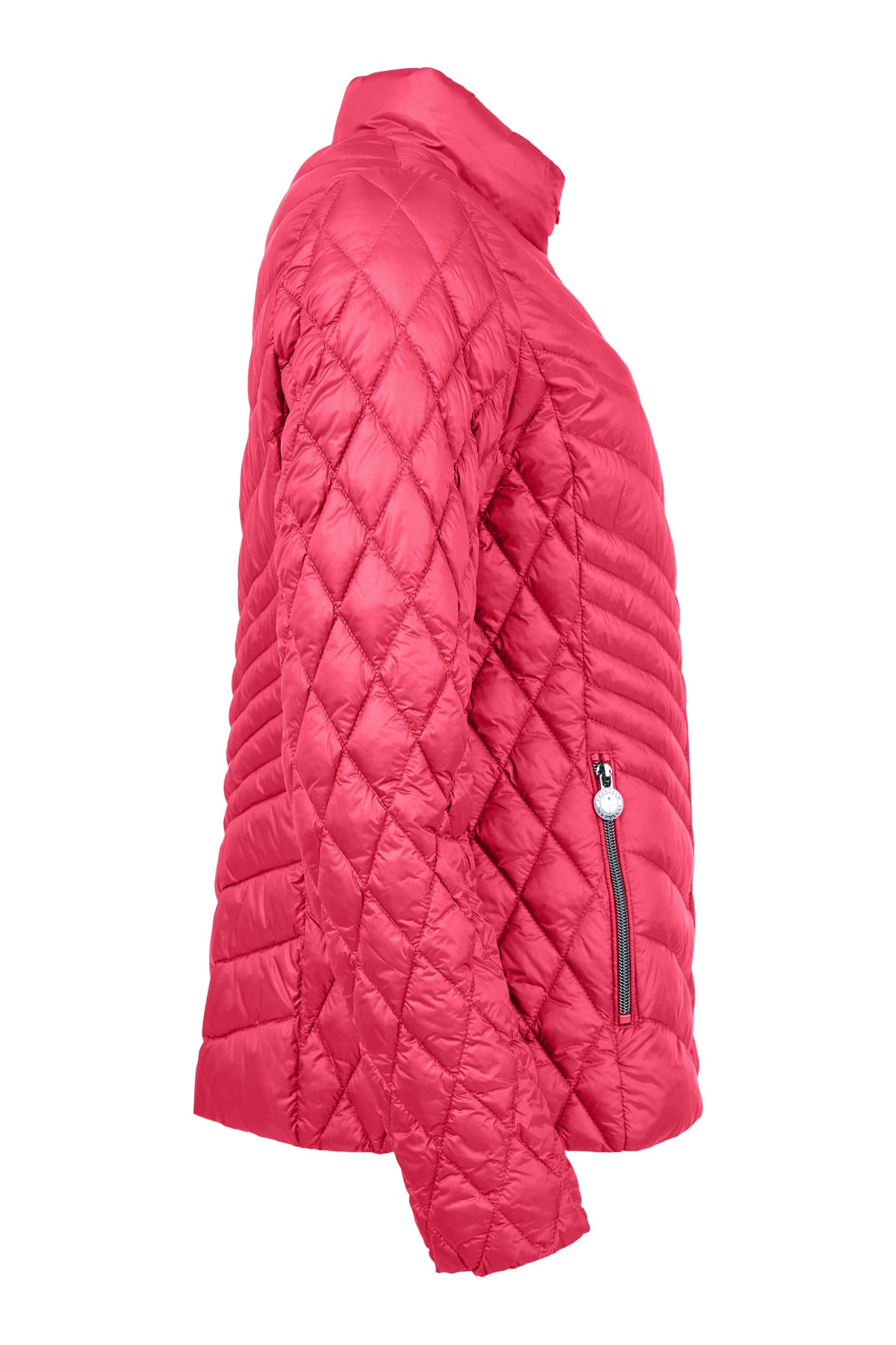 Lightweight Multi Quilted High Collar Jacket. Style FR101