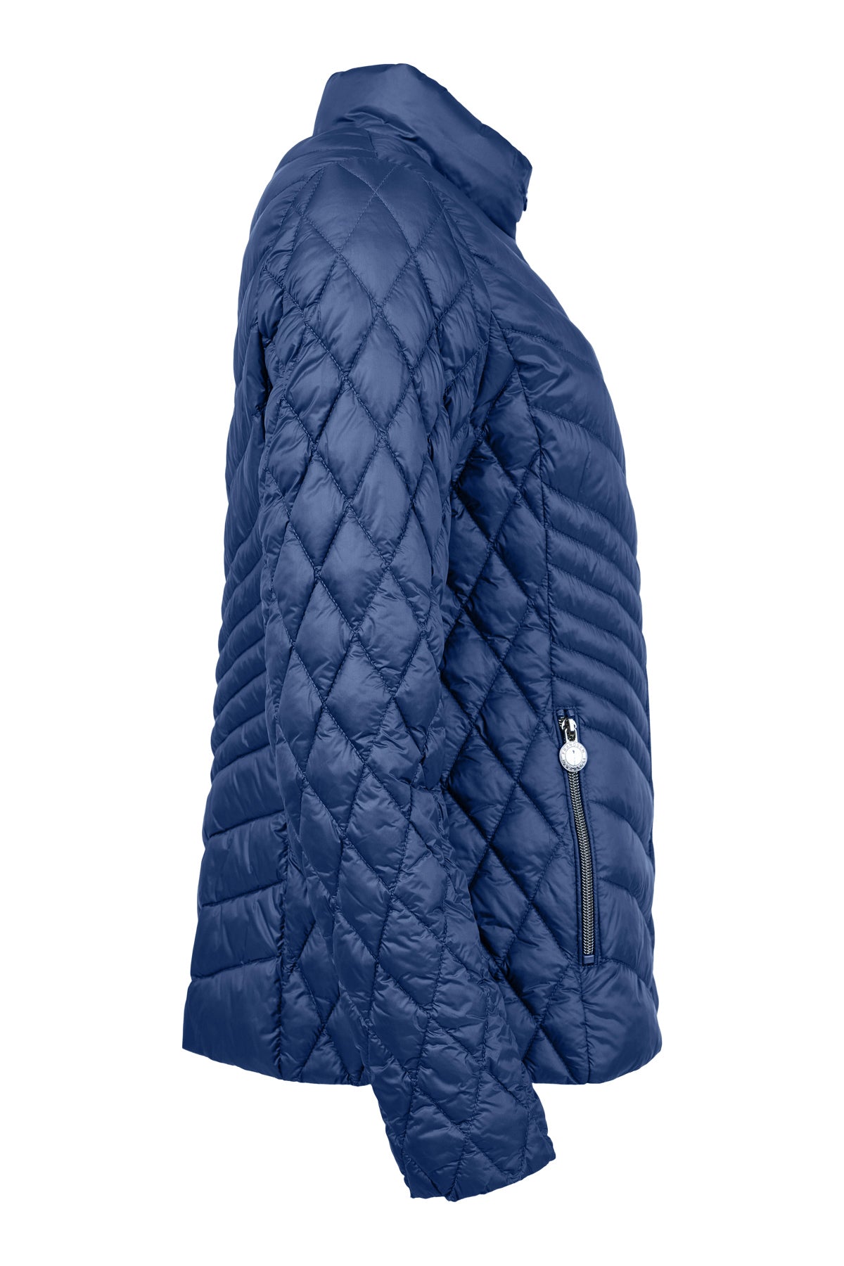 Lightweight Multi Quilted High Collar Jacket. Style FR101