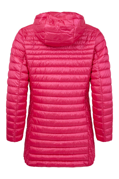 Lightweight Mid Length Quilted Puffer Outerwear. Style FR104