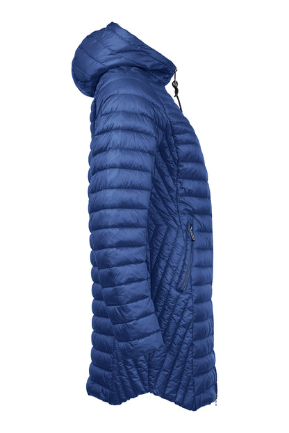 Lightweight Mid Length Quilted Puffer Outerwear. Style FR104