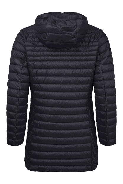 Lightweight Mid Length Quilted Puffer Outerwear. Style FR104