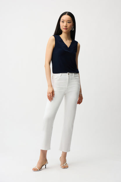 Silky Knit Sleeveless Top. Style JR241239