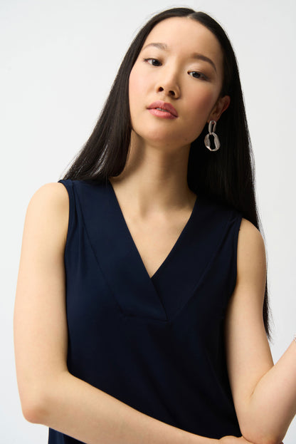 Silky Knit Sleeveless Top. Style JR241239