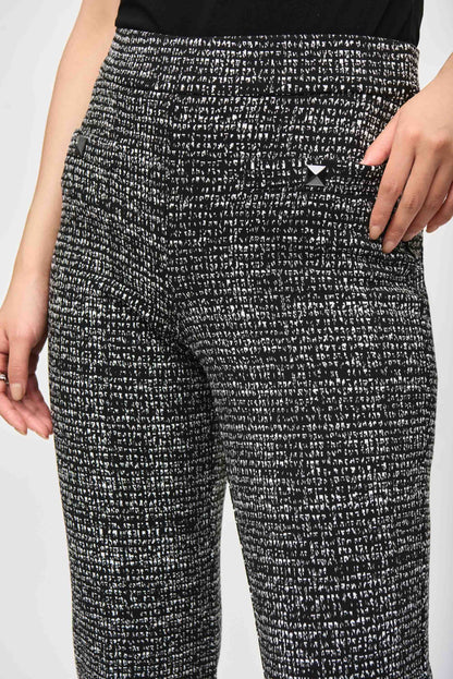 Jacquard Knit Abstract Pant. Style JR243047