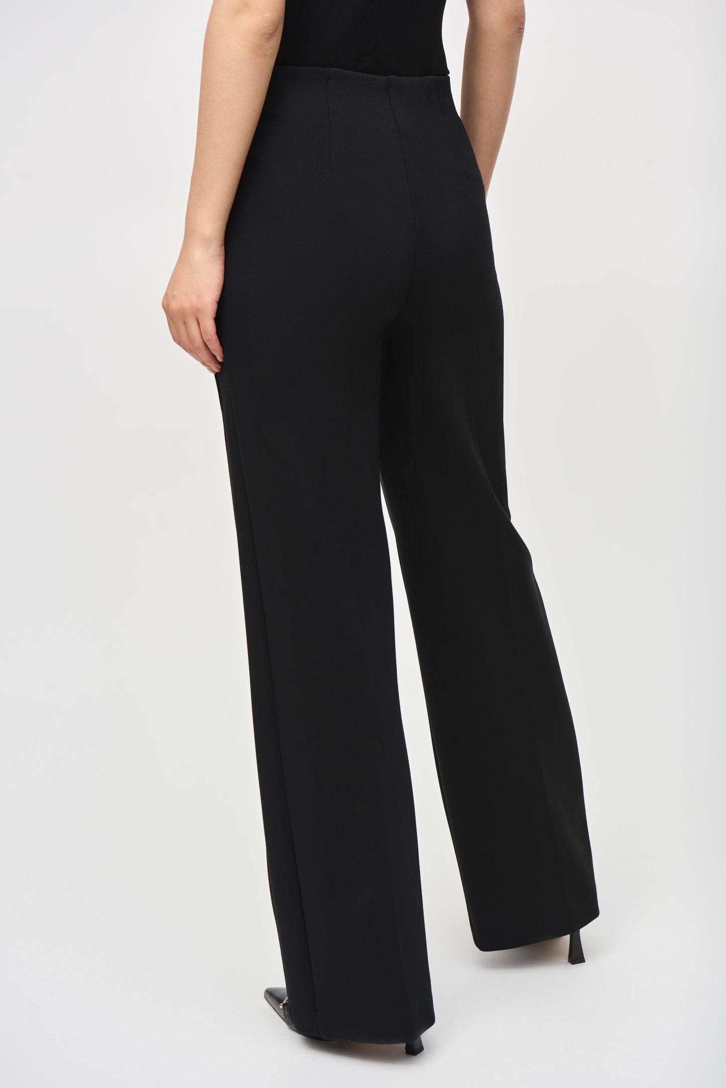 Heavy Knit Wide Leg Pull On Pant. Style JR243118