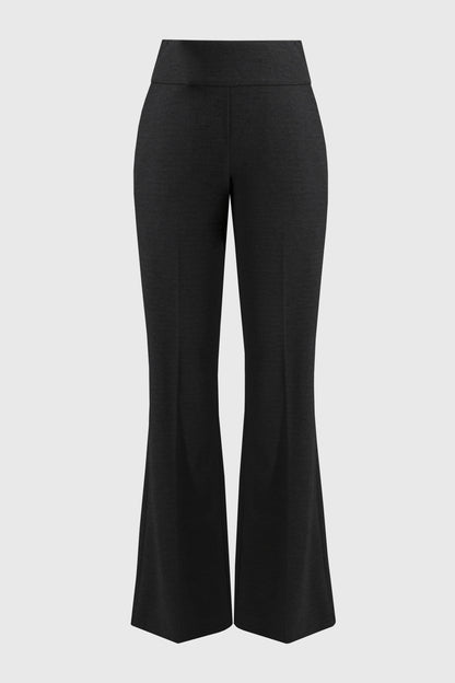 Heavy Knit Flared Pull On Pant. Style JR244008