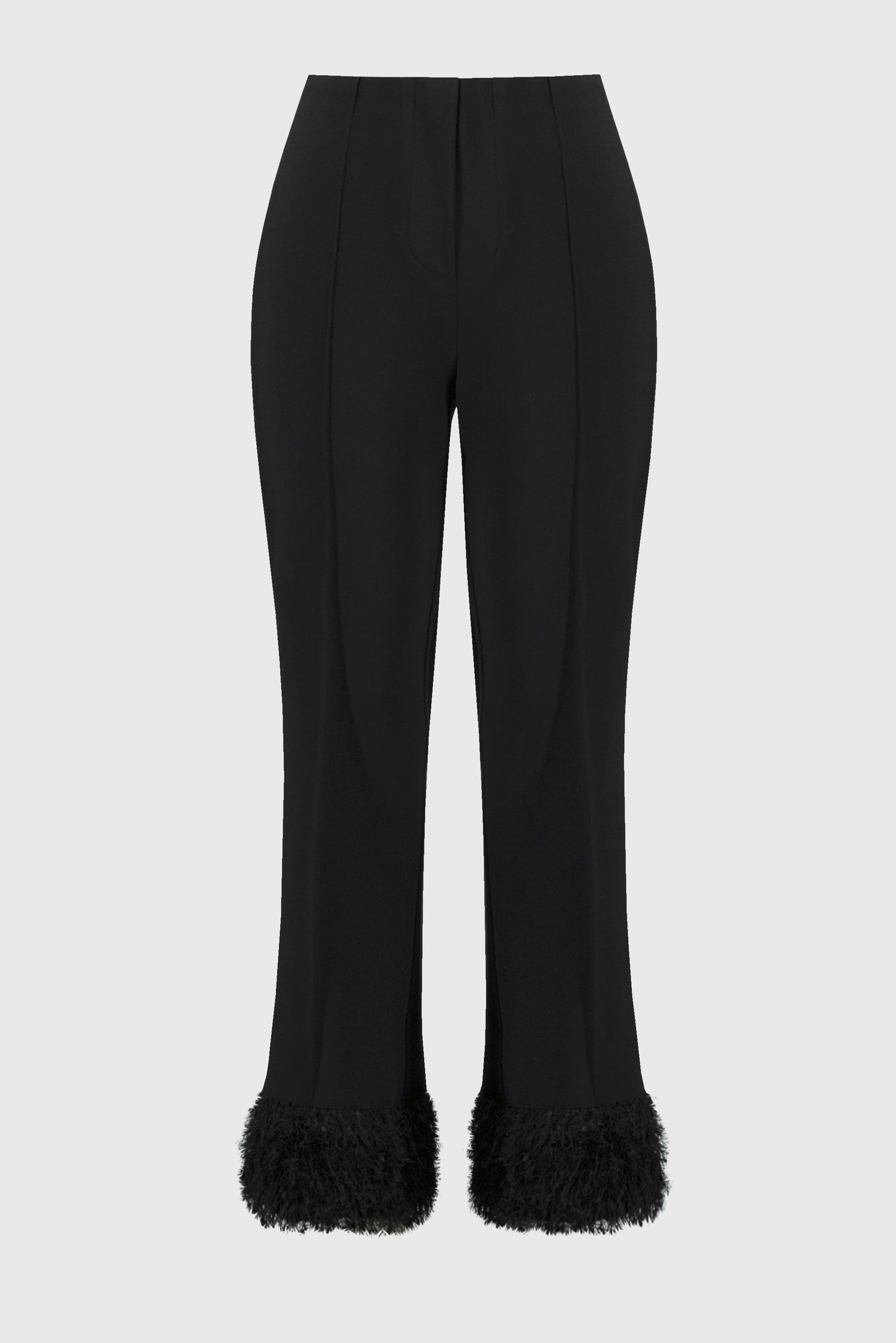 Silky Knit Novelty Cuff Flared Pant. Style JR244093