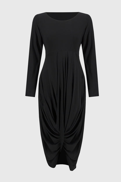 Silky Knit Cocoon Dress. Sytle JR244250