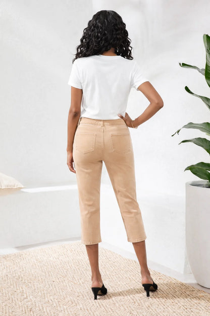 Comfort Stretch Pull-On Slim Leg Capris. Style TR2442O-2020W