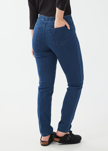 Pull On Slim Leg Jean. Style FD2443711