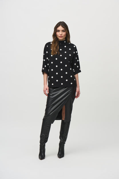 Pull Over Polka Dot Sweater. Style JR244936