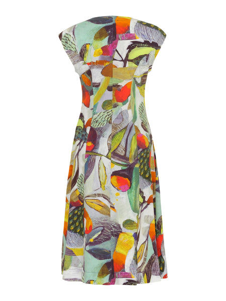 "Botanica" Artist Print Dress. Style DOLC24697