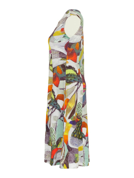 "Botanica" Artist Print Dress. Style DOLC24697