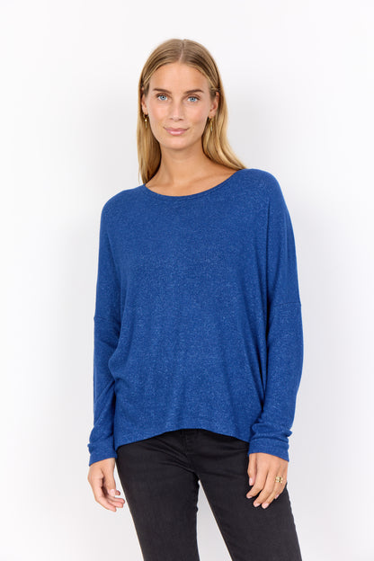Soft Long Sleeve Drop Shoulder Top. Style SOYA4PF24788