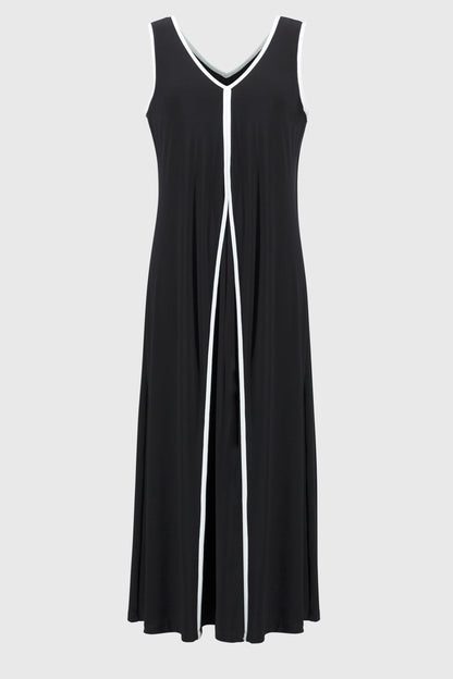 Silky Knit Sleeveless A-Line Dress. Style JR251156