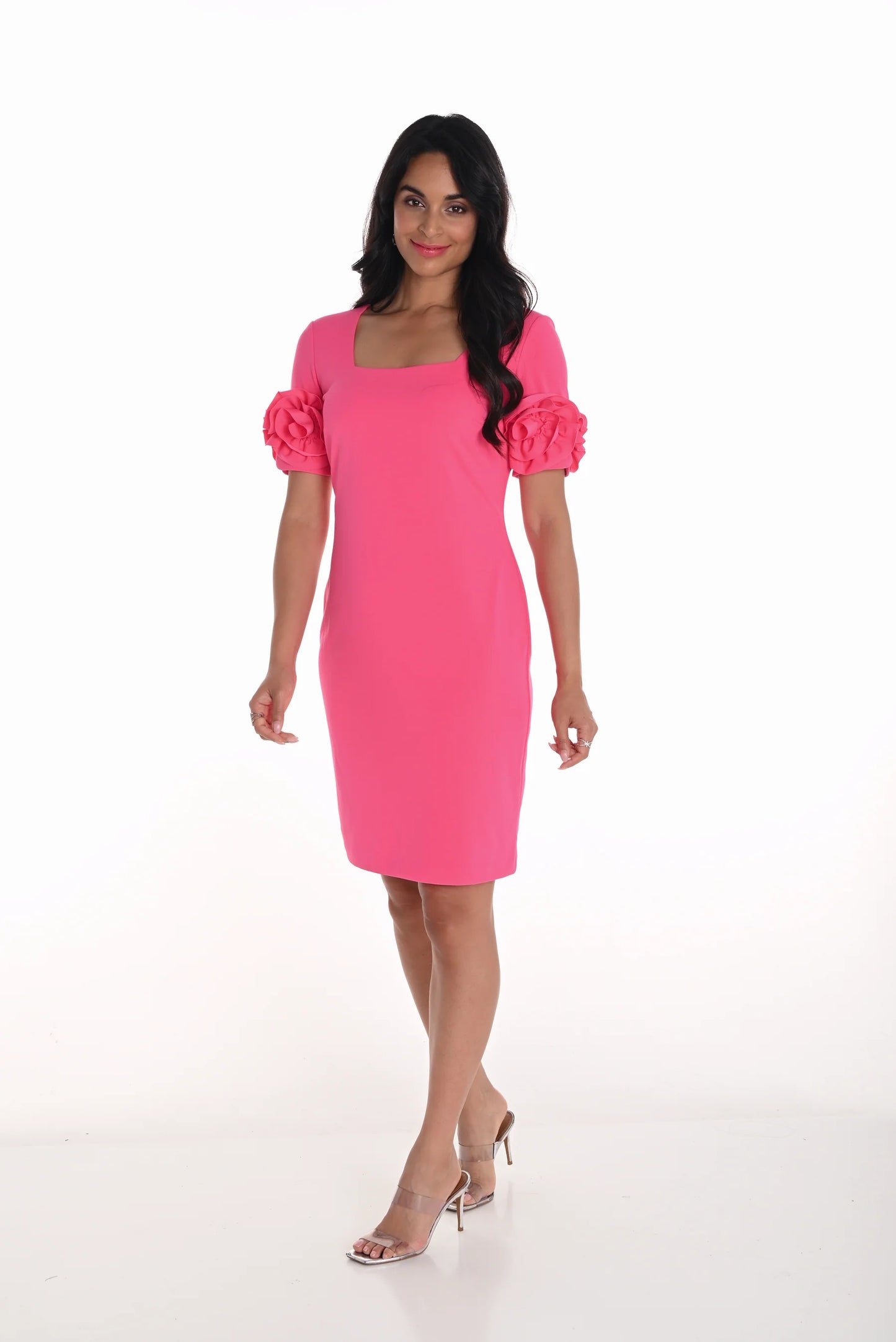 Knee-length Sheath Dress. Style FL251175
