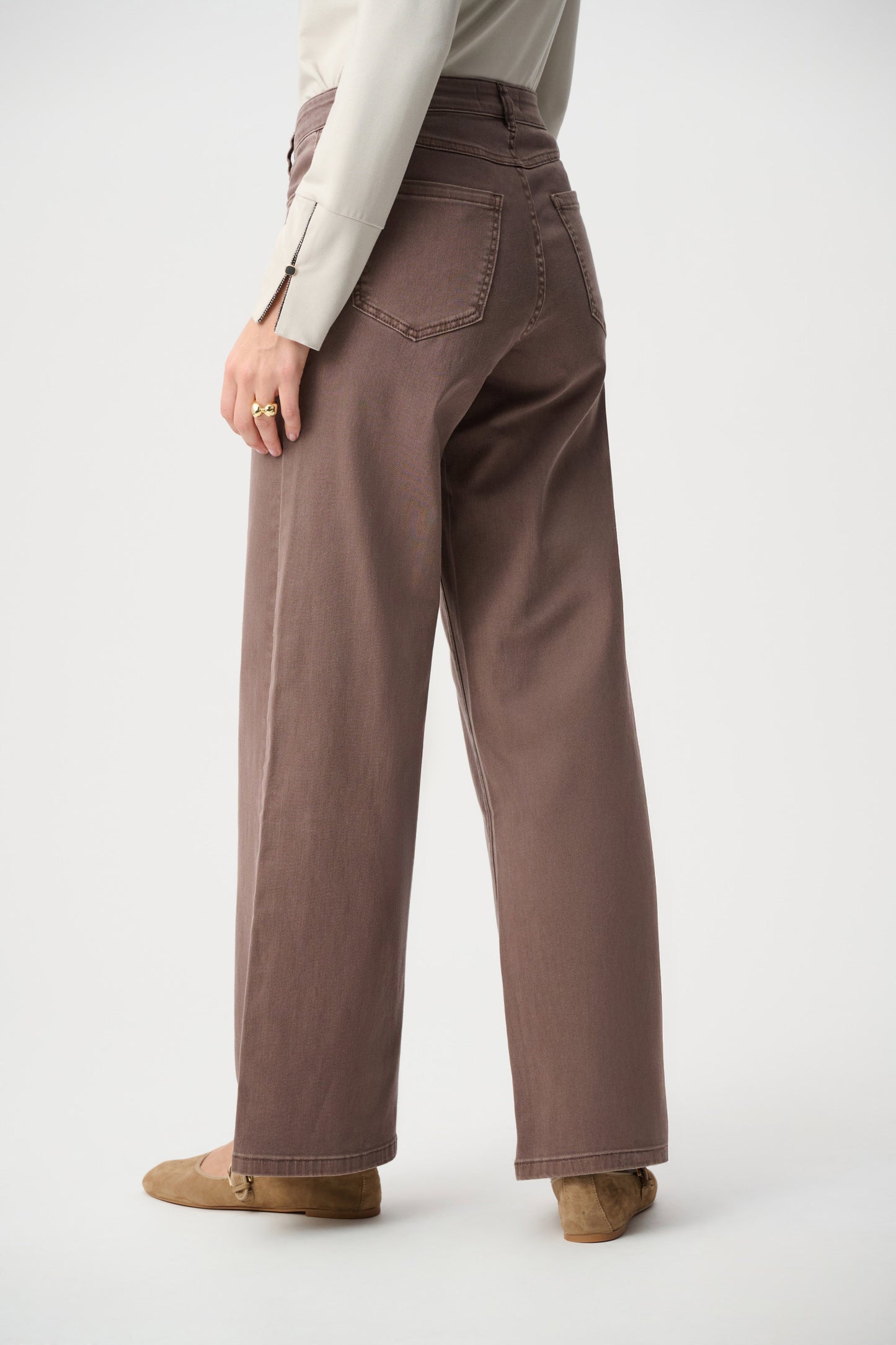 Goldie Classic Wide-Leg Stretch Jeans. Style JR251968F26
