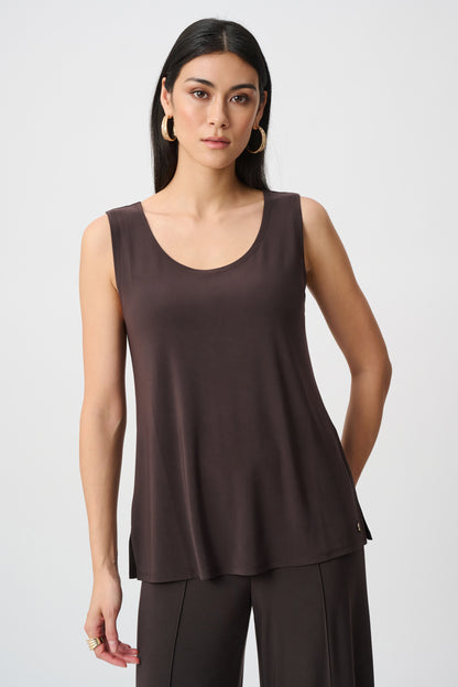 Silky Knit Scoop Neck Camisole. Style JR251970-F26