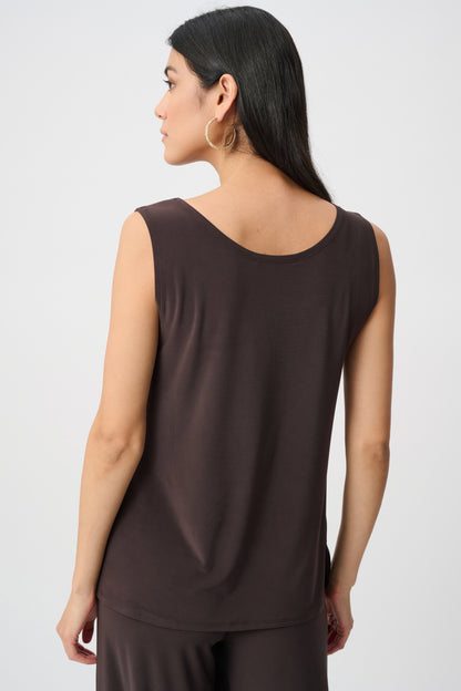 Silky Knit Scoop Neck Camisole. Style JR251970-F26