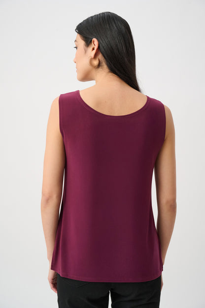 Silky Knit Scoop Neck Camisole. Style JR251970-F26