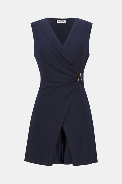Silky Knit Wide Leg Short Jumpsuit. Style JR252099