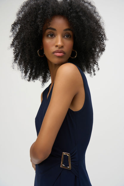 Silky Knit Wide Leg Short Jumpsuit. Style JR252099
