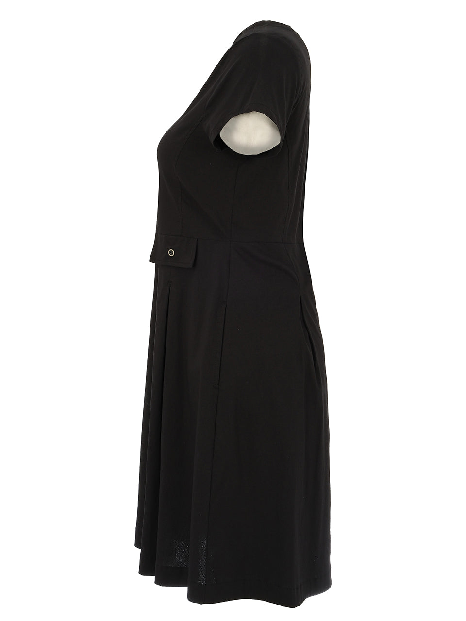 Short Sleeve 1/2 Zip Front Dress. Style DOLC25222