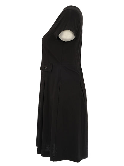 Short Sleeve 1/2 Zip Front Dress. Style DOLC25222