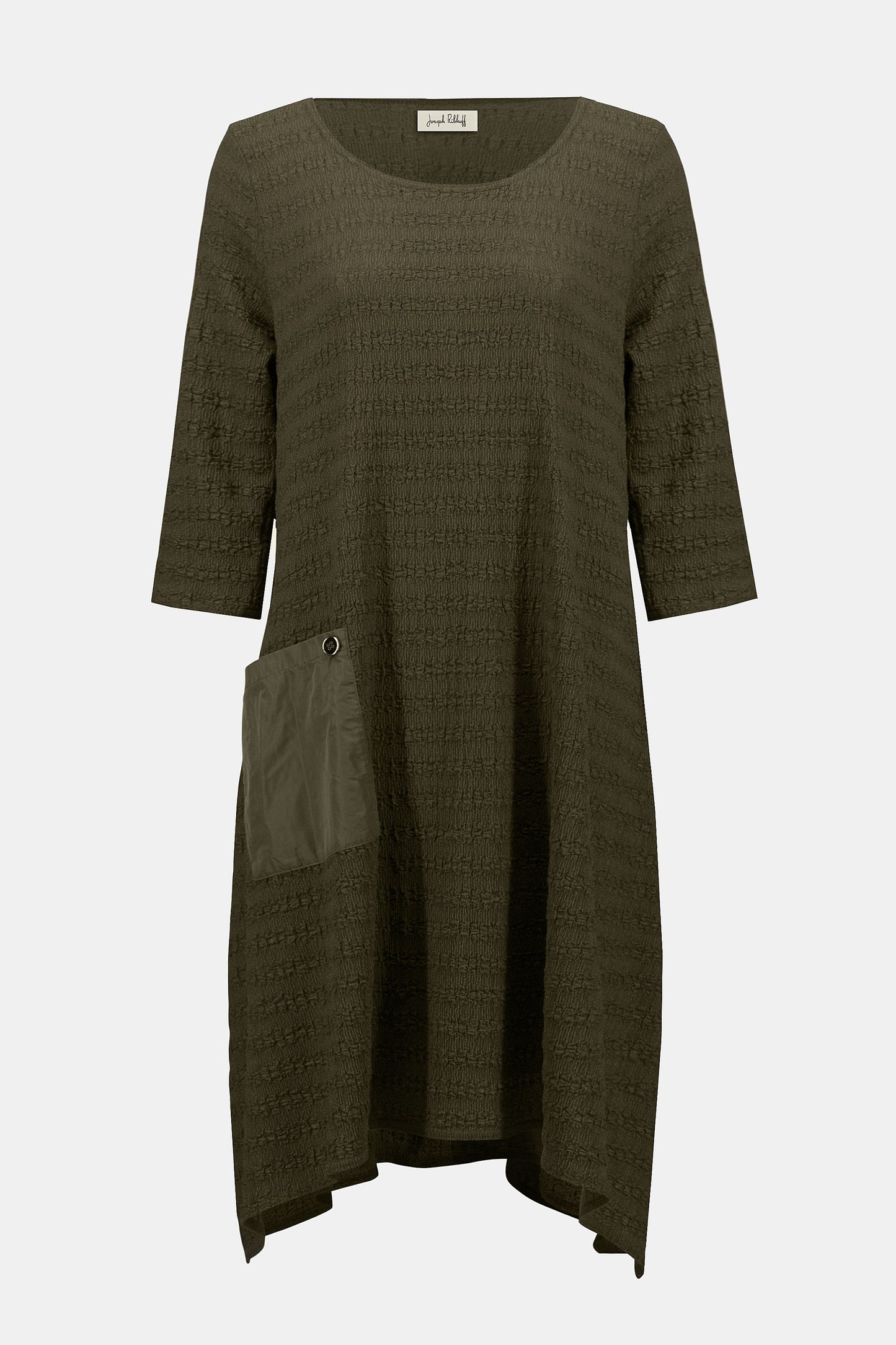 Textured Knit A-Line Dress. Style JR253023