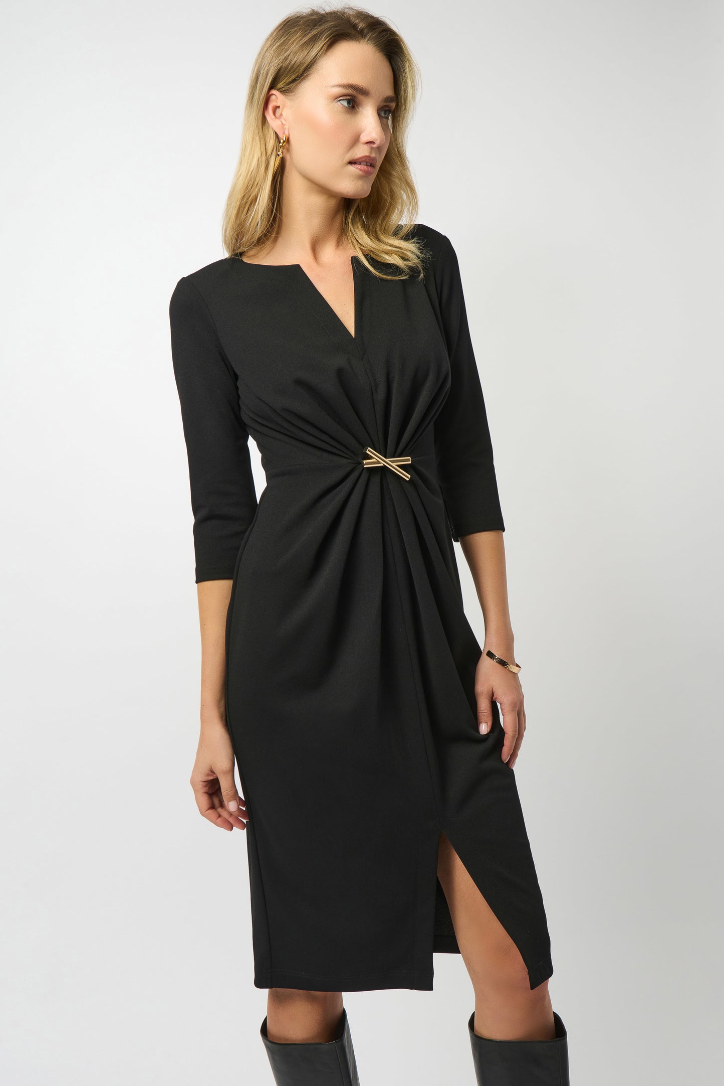Scuba Crepe Sheath Dress. Style JR253127