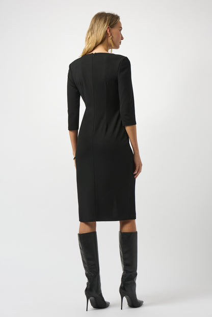 Scuba Crepe Sheath Dress. Style JR253127
