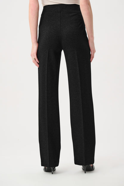Heavy Knit Straight Leg Pull-On Pants. Style JR253297