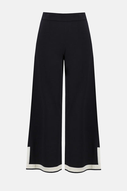 Sweater Knit Colour Block Culotte Pants. Style JR253910