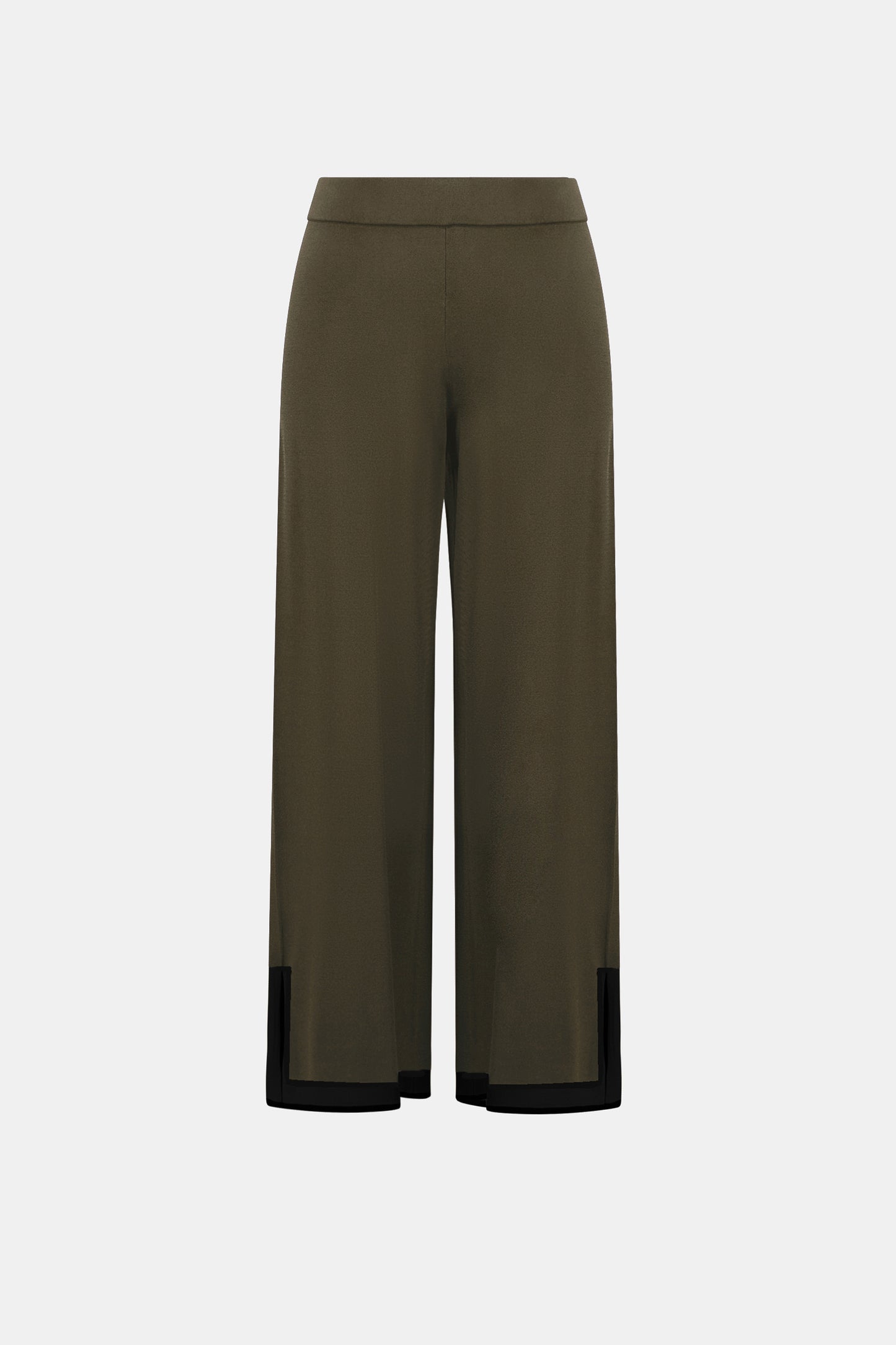 Sweater Knit Colour Block Culotte Pants. Style JR253910