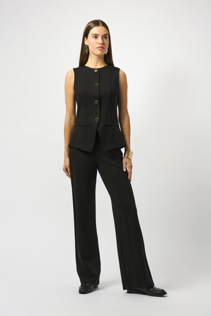 Heavy Knit Wide Leg Pull-On Pants. Style JR253919