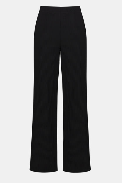 Pleated Scuba Crepe Wide-Leg Pants. Style JR254006