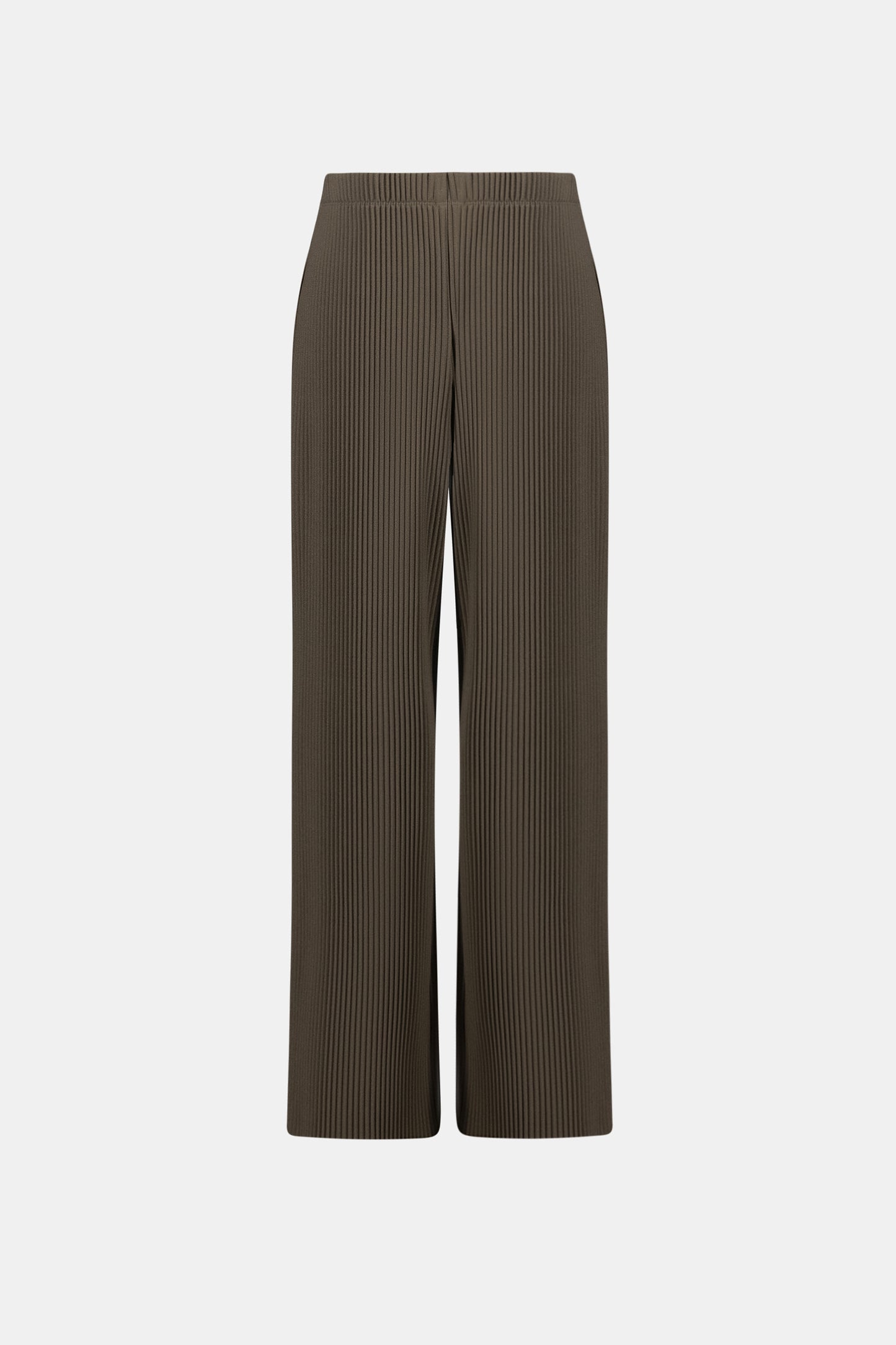 Pleated Scuba Crepe Wide-Leg Pants. Style JR254006