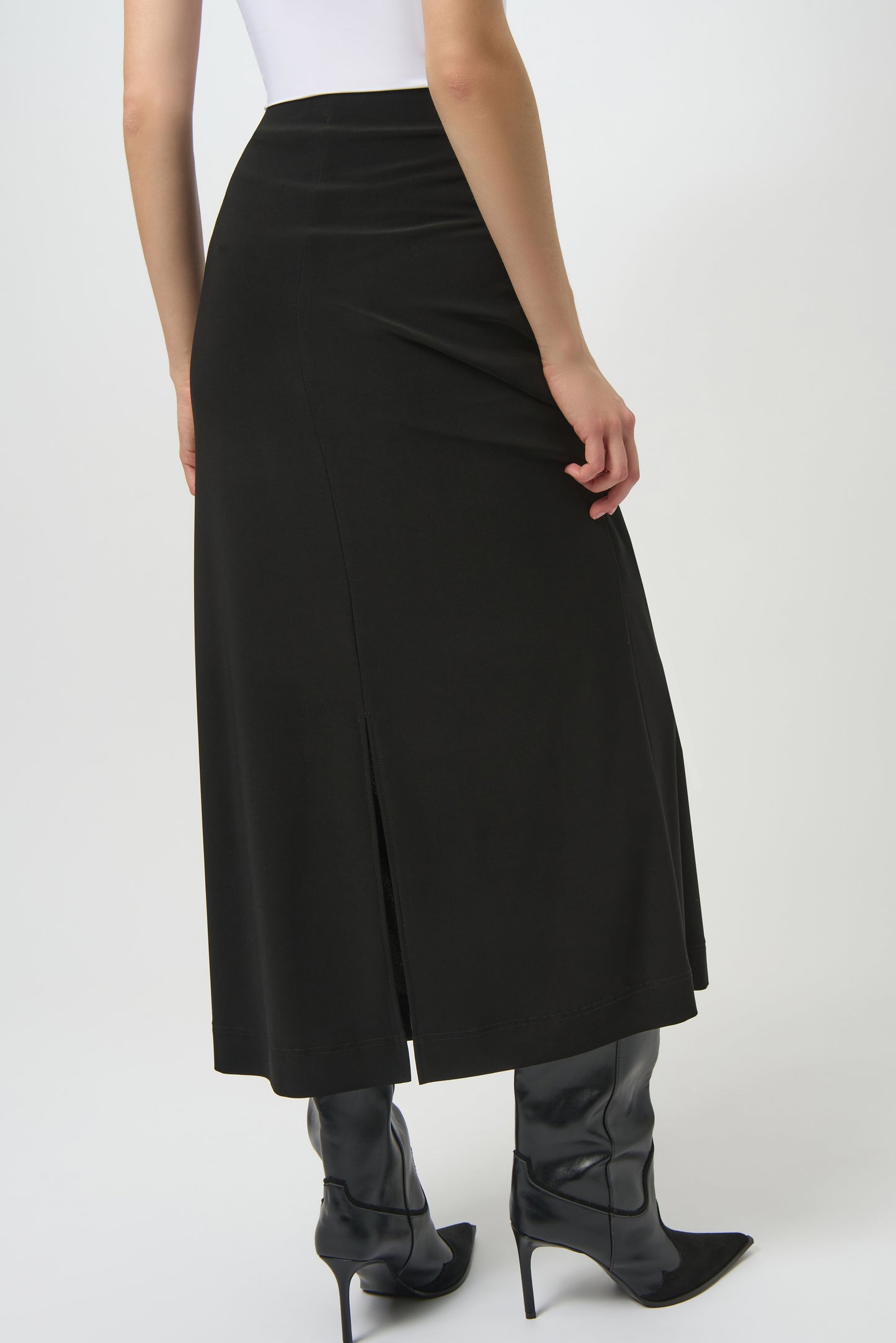 Silky Pull-On Maxi Skirt. Style JR254018