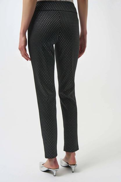Foiled Heavy Knit Slim Fit Pant. Style JR254143