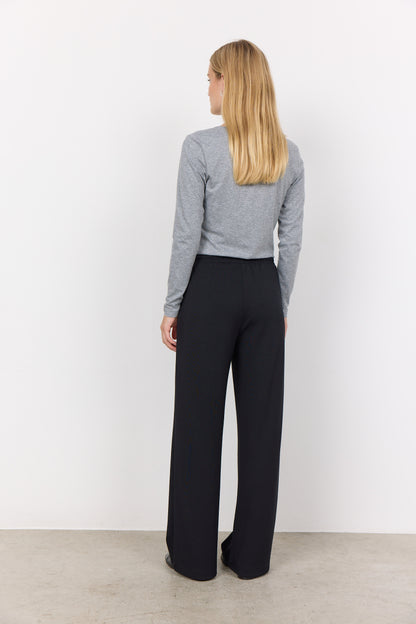 Wide Leg Tie Waist Pocket Pant. Style SOYA25924