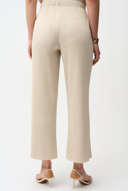 Ribbed Pull-On Raw Edge Pant. Style JR261100