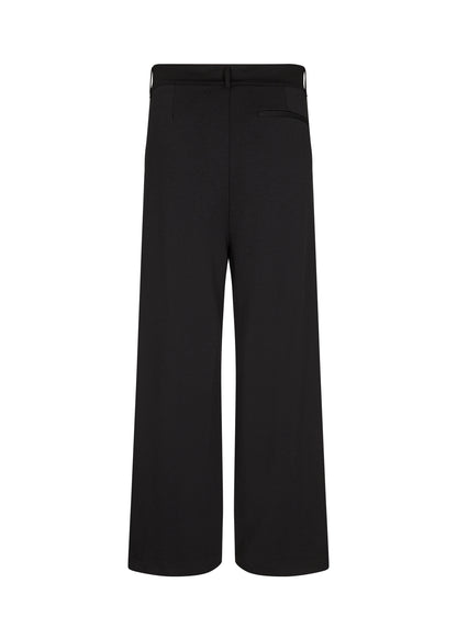 Solid Black Wide Leg Pant. Style SOYA4PF26118