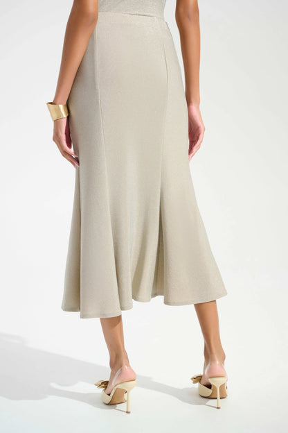 Sparkle Knit Trumpet Skirt. Style JR261748