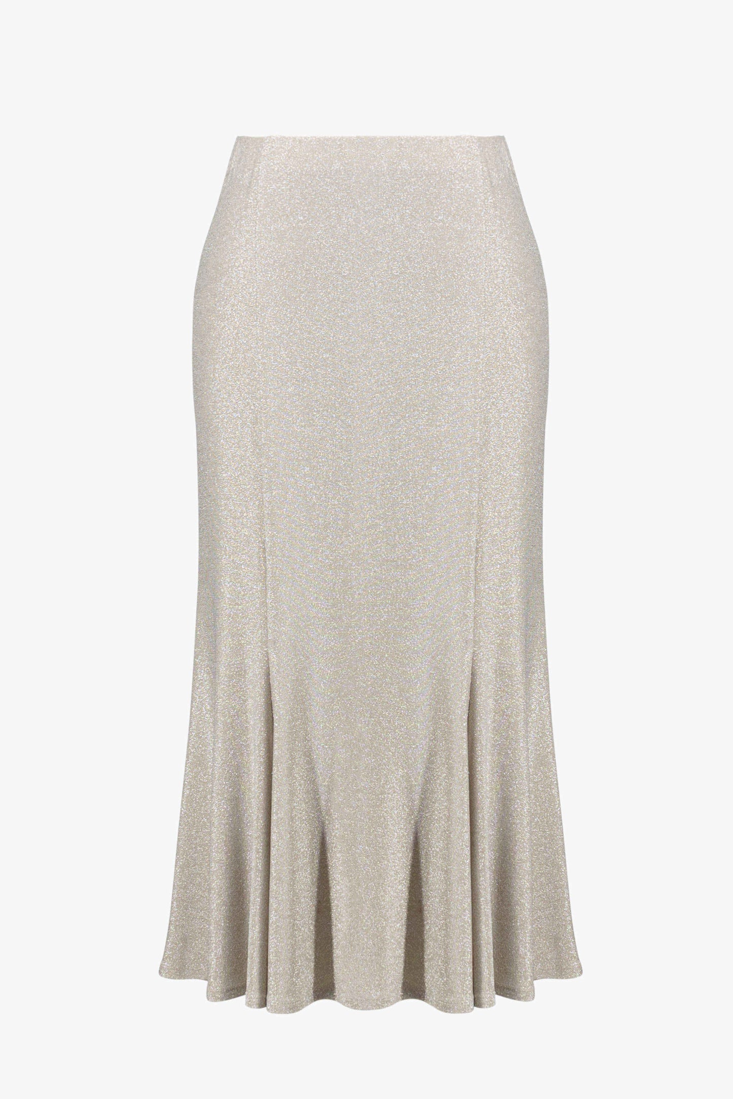 Sparkle Knit Trumpet Skirt. Style JR261748