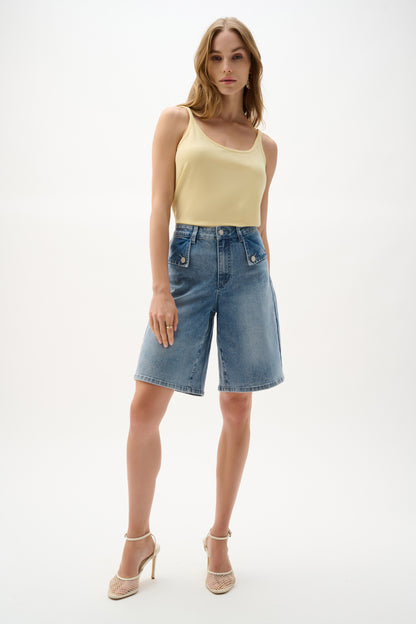 Spaghetti Strap Solid Colour Lightweight Camisole. Style JR261902