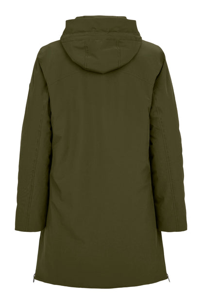 3 In 1 Hooded Zip Front Puff Insert Jacket. Style FR540