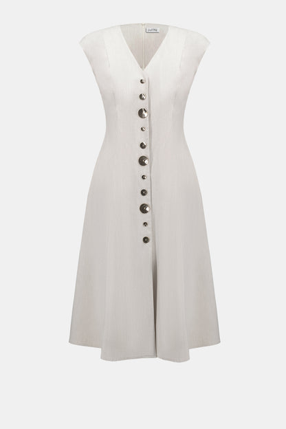 Melange Millennium Fit And Flare Dress. Style JR262129